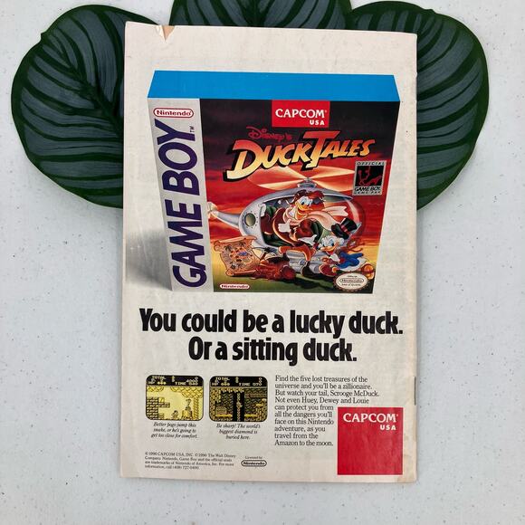 Disney's Duck Tales Mar 10 1991 Gold Odyssey Chapter Two Moon Graphic Comic Book - Picture 3 of 16